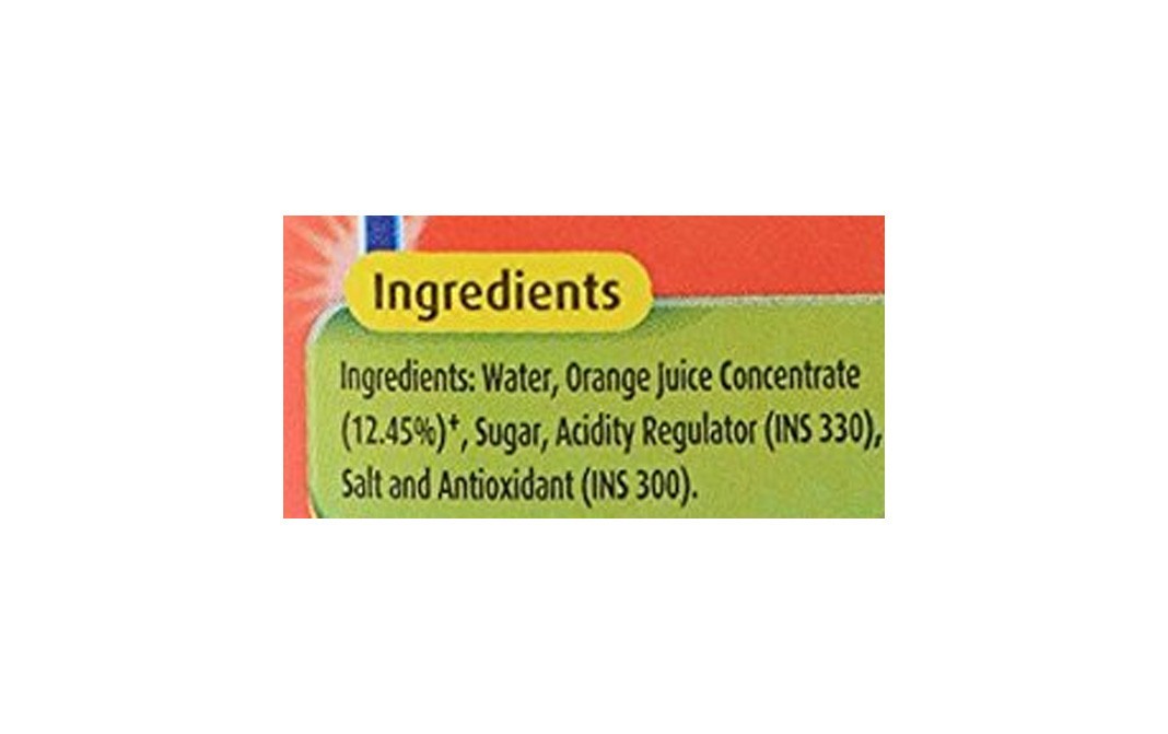 Real Fruit Power Orange   Tetra Pack  1 litre